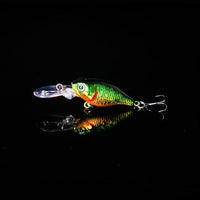 Walk Fish 1Pcs 6Cm 4.3G 3D Eyes Fishing Lure Crank Bait Crankbait Wobbler With-WALK FISH Store-E 5-Bargain Bait Box