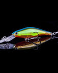 Walk Fish 1Pcs 9Cm 7.3G Hard Bait Laser Luminous Minnow Fishing Lures Bass Fresh-WALK FISH Store-C 3-Bargain Bait Box