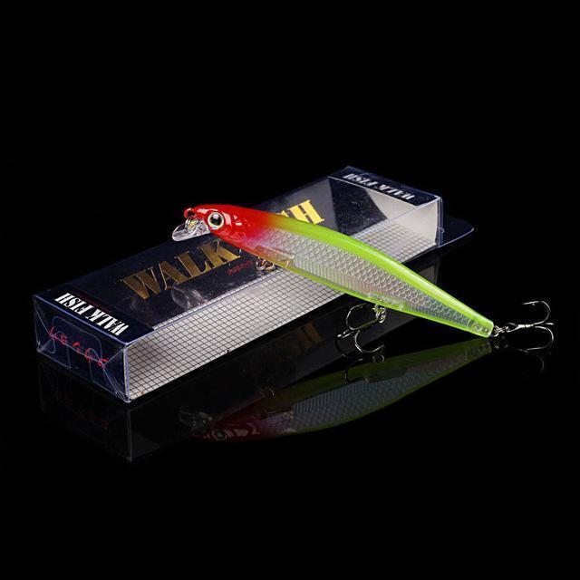 Walk Fish 1Pcs Model Fishing Lures Laser Minnow Hard Bait 110Mm 13G-WALK FISH Store-G 7-Bargain Bait Box