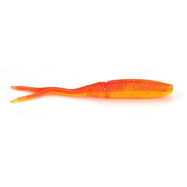 Walk Fish 6Pcs/Lot 7.3Cm 1.6G Fishing Lures Soft Bait Silicone Bait Worms With-WALK FISH Official Store-WFSF10 003-Bargain Bait Box