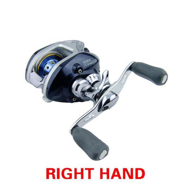 Walk Fish Fishing Reel Left Right Hand Low Profile Baitcasting High Speed-Baitcasting Reels-duo dian Store-Right-Bargain Bait Box