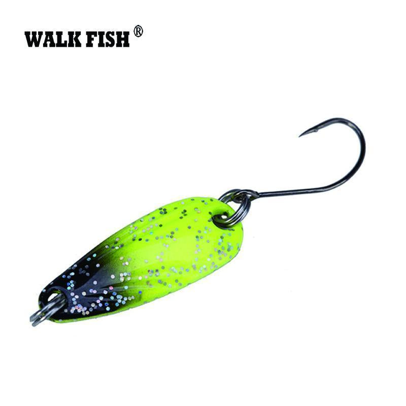 Walk Fish Metal Spinner Spoon 1Pcs 2.8Cm 2.5G Fishing Lure Hard Baits Sequins-WALK FISH Official Store-CTSP02 001-Bargain Bait Box