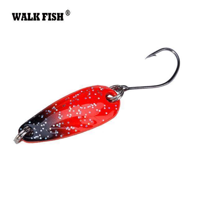 Walk Fish Metal Spinner Spoon 1Pcs 2.8Cm 2.5G Fishing Lure Hard Baits Sequins-WALK FISH Official Store-CTSP02 003-Bargain Bait Box