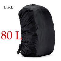 Waterproof Bag Backpack Rain Cover 35-80L Mochila Camping Travel Sports Bag-AiLife Outdoor Store-Black 80L-Bargain Bait Box