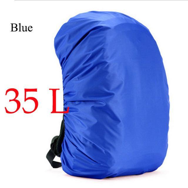 Waterproof Bag Backpack Rain Cover 35-80L Mochila Camping Travel Sports Bag-AiLife Outdoor Store-Blue 35L-Bargain Bait Box