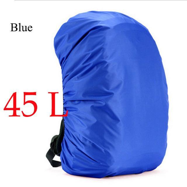 Waterproof Bag Backpack Rain Cover 35-80L Mochila Camping Travel Sports Bag-AiLife Outdoor Store-Blue 45L-Bargain Bait Box