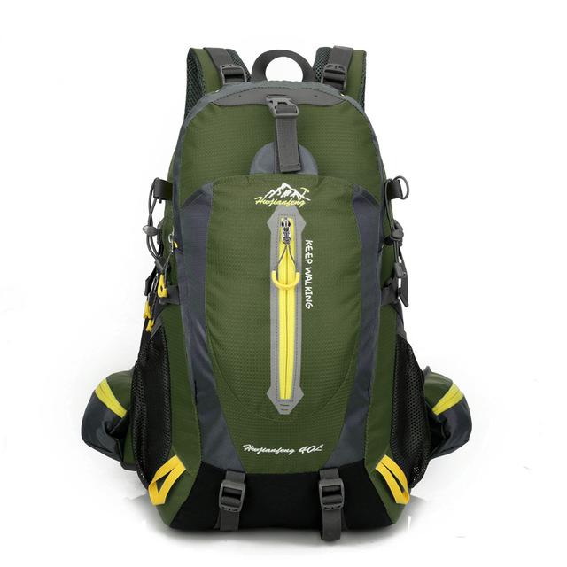 Waterproof Climbing Backpack Rucksack 40L Outdoor Sports Bag Travel Backpack-Climbing Bags-FAFAIR Store-Army Green 40L-30 - 40L-China-Bargain Bait Box