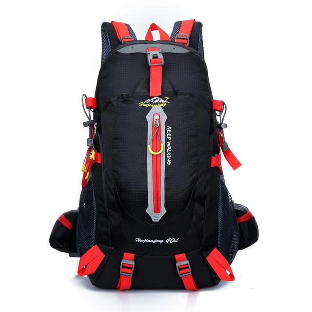 Waterproof Climbing Backpack Rucksack 40L Outdoor Sports Bag Travel Backpack-Climbing Bags-FAFAIR Store-B-Red 40L-30 - 40L-China-Bargain Bait Box