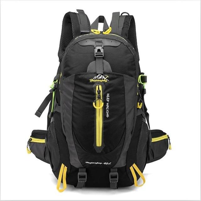 Waterproof Climbing Backpack Rucksack 40L Outdoor Sports Bag Travel Backpack-Climbing Bags-FAFAIR Store-Black 40L-30 - 40L-China-Bargain Bait Box