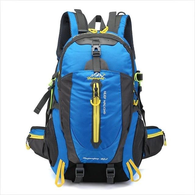 Waterproof Climbing Backpack Rucksack 40L Outdoor Sports Bag Travel Backpack-Climbing Bags-FAFAIR Store-Blue 40L-30 - 40L-China-Bargain Bait Box