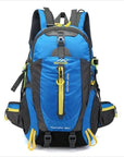 Waterproof Climbing Backpack Rucksack 40L Outdoor Sports Bag Travel Backpack-Climbing Bags-FAFAIR Store-Blue 40L-30 - 40L-China-Bargain Bait Box