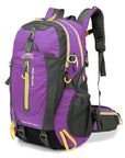 Waterproof Climbing Backpack Rucksack 40L Outdoor Sports Bag Travel Backpack-Climbing Bags-FAFAIR Store-Purple 40L-30 - 40L-China-Bargain Bait Box