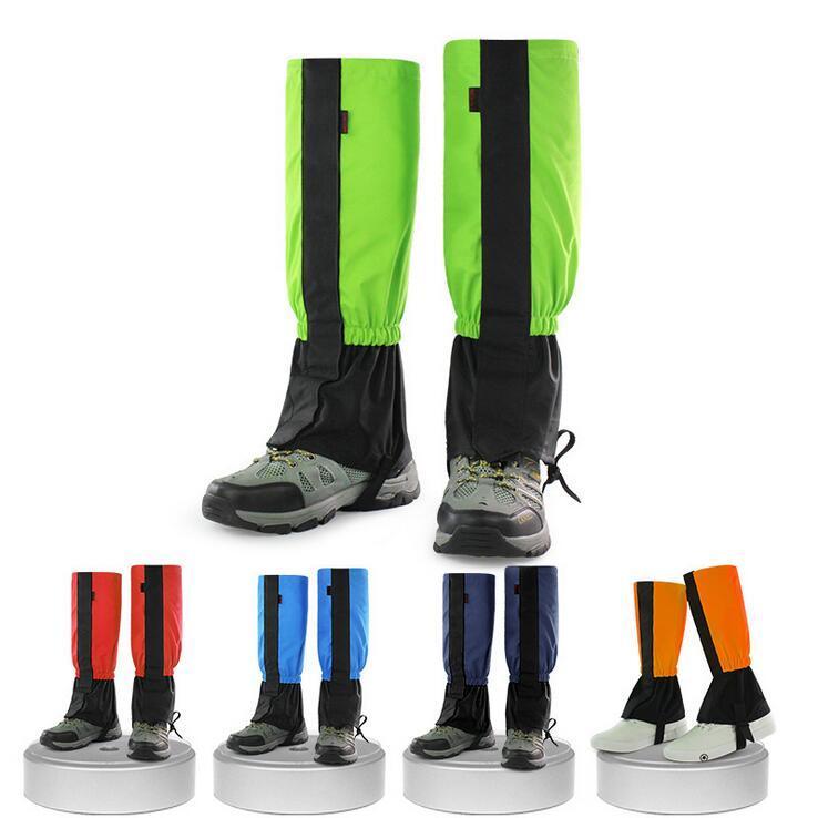 Waterproof Cycling Shoe Cover Men Women Kids Ski Boots Snow Gaiters Outdoor-KingShark Pro Outdoor Sporte Store-Kids Green-Bargain Bait Box