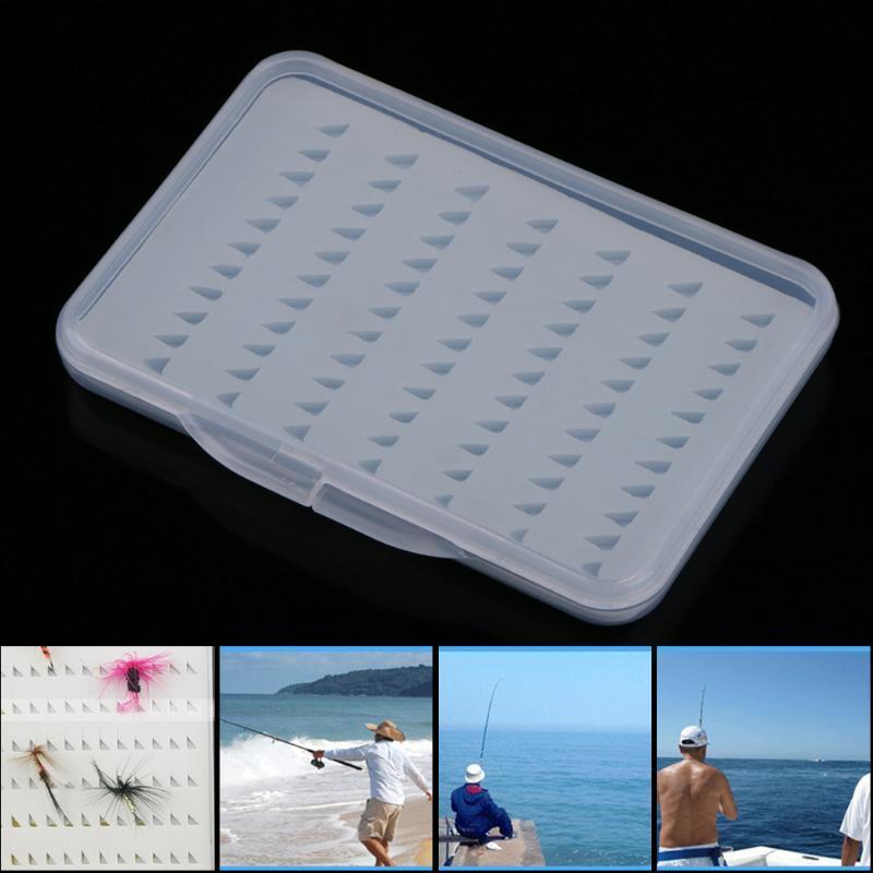 Waterproof Double Side Clear Fishing Tackle Box Slit Foam Insert Fly Fishing-walkinhorizon Store-S-Bargain Bait Box