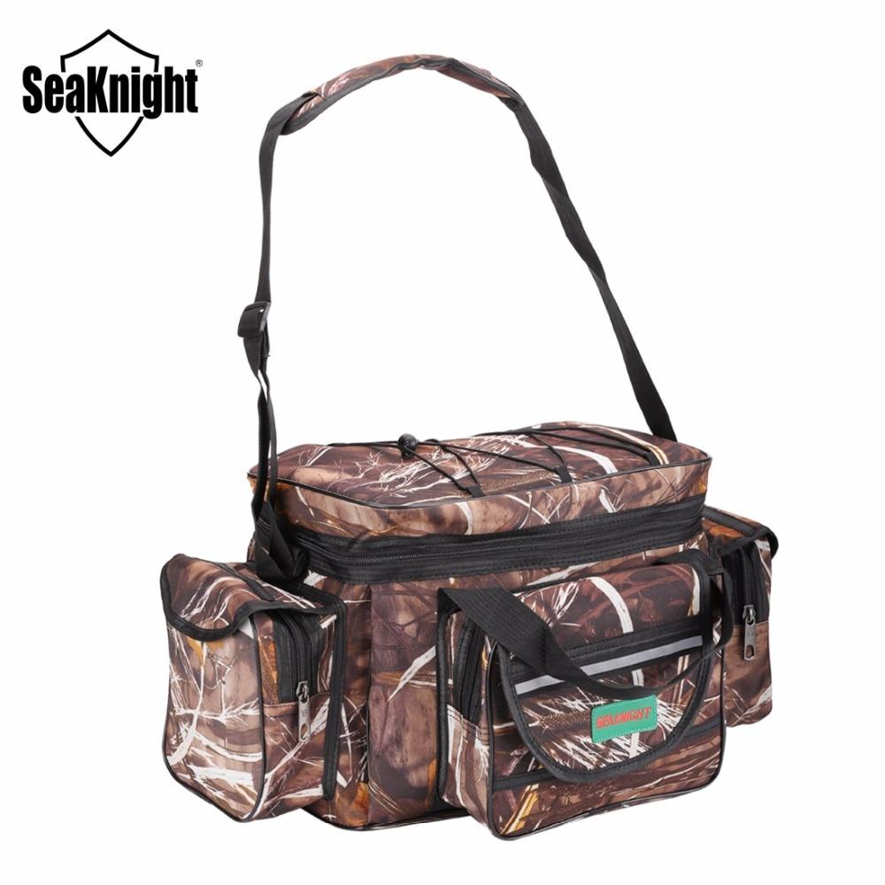 Waterproof Fishing Bag Large Multi Functional Fishing Tackle Pack Outdoor-Fishing Bags-SeaKnight Official Store-Camouflage-Bargain Bait Box