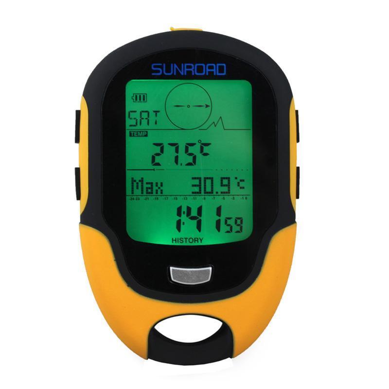 Waterproof Fr500 Multifunction Lcd Digital Altimeter Barometer Compass-Enjoying Exercise Store-Bargain Bait Box