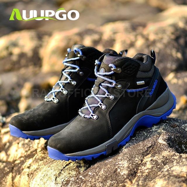 Waterproof Hiking Boots For Men Breathable Winter Hiking Shoes Men Lightweight-KL Sporting Goods Outlet Store-Hei Hiking boots-38-Bargain Bait Box