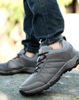 Waterproof Hiking Shoes Man Climbing Shoes Mountain Outdoor Sport Boot-YUG China Store-Gray-7-Bargain Bait Box