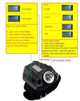 Waterproof Led Tactical Display Rechargeable Wrist Watch Flashlight Multi-Agreement-Bargain Bait Box