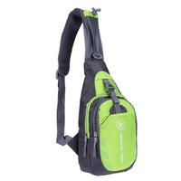 Waterproof Men Female Chest Bag Functional Nylon Waist Bag Outdoor Sport-happyeasybuy01-Black Color-Bargain Bait Box