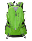 Waterproof Nylon Men Women Backpack Sports Bag Unisex Travel Bag Mountain-Agreement-Green Color-Bargain Bait Box