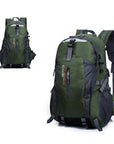 Waterproof Outdoor Climbing Backpack Men Women Camping Hiking Athletic Travel-Outdoor Travel Shop Store-Army Green-Bargain Bait Box