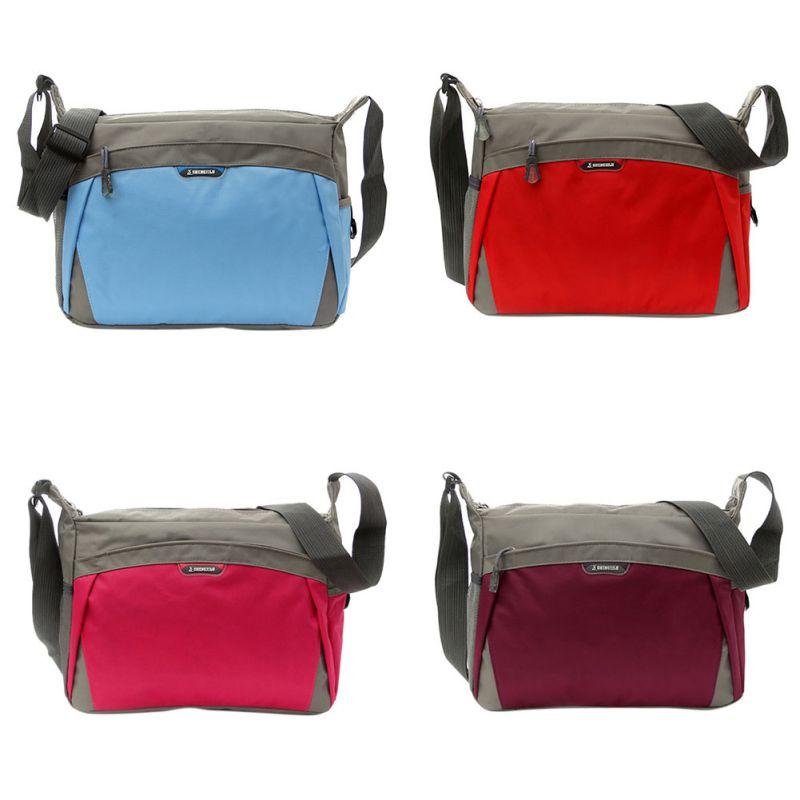 Waterproof Outdoor Travel Bags Bag Women&#39;S Handbag Sports Bag Nylon Bag-Yue Che Store-Black-Bargain Bait Box