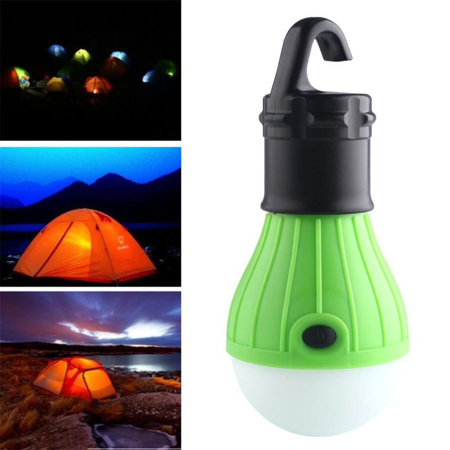 Waterproof Portable Flashlights Tent Lamp Led Bulb Emergency Night Light Camping-HMJ Outdoor Store-Red-Bargain Bait Box