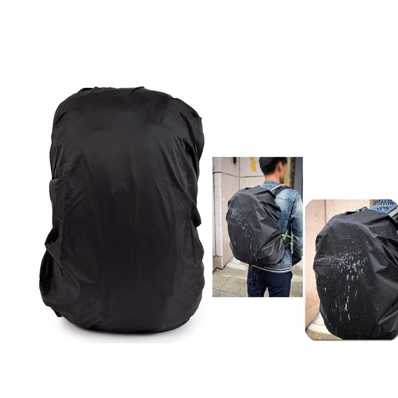 Waterproof Rain Cover Backpack Raincoat Suit For 18-25L Hiking Outdoor Bag-ye zhan yin qi shi-Fluorescent green-Bargain Bait Box