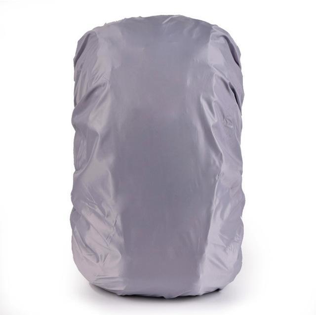Waterproof Rain Cover Backpack Raincoat Suit For 18-25L Hiking Outdoor Bag-ye zhan yin qi shi-Gray-Bargain Bait Box