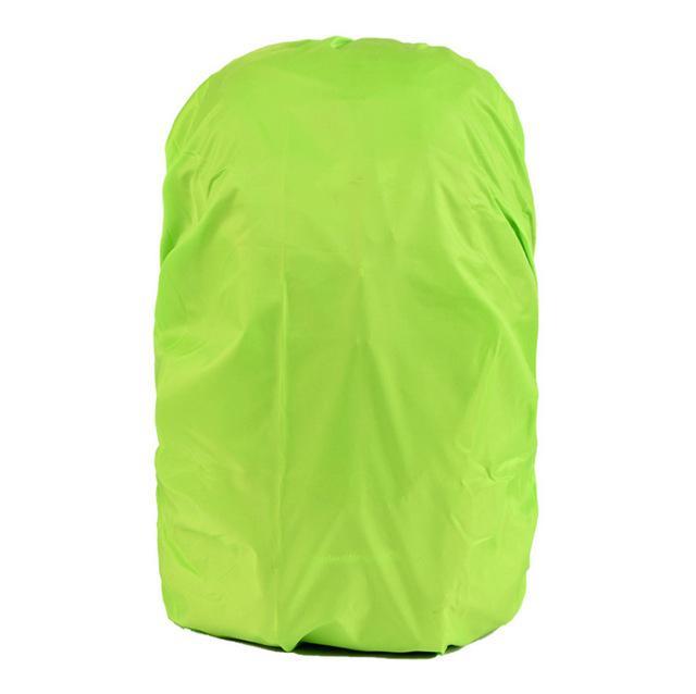 Waterproof Rain Cover Backpack Raincoat Suit For 18-25L Hiking Outdoor Bag-ye zhan yin qi shi-Light green-Bargain Bait Box