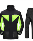 Waterproof Rain Suit Motorcycle Hooded Raincoat Para Moto Impermeable-Rain Suits-Bargain Bait Box-Motorcycle Raincoat3-M-Bargain Bait Box