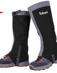 Waterproof Snow Skiing Boots Gaiters Men Women Shoes Cover Outdoor Sport-HimanJie Store-Black L-Bargain Bait Box