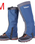Waterproof Snow Skiing Boots Gaiters Men Women Shoes Cover Outdoor Sport-HimanJie Store-Blue M-Bargain Bait Box