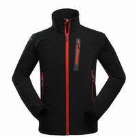 Waterproof Windproof Thermal Tech Fleece Hiking Jackets Men Outdoor-Outdoor Movement Franchised Store-Color 1-S-Bargain Bait Box