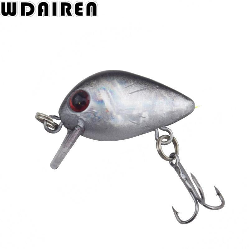 Wdairen 1Pc Mini Crazy Crank Wobble 3Cm 1.2G Artificial Winter Hard Fishing-WDAIREN fishing gear Store-A-Bargain Bait Box