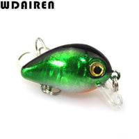 Wdairen 1Pc Mini Crazy Crank Wobble 3Cm 1.2G Artificial Winter Hard Fishing-WDAIREN fishing gear Store-E-Bargain Bait Box