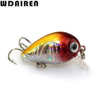 Wdairen 1Pc Mini Crazy Crank Wobble 3Cm 1.2G Artificial Winter Hard Fishing-WDAIREN fishing gear Store-F-Bargain Bait Box