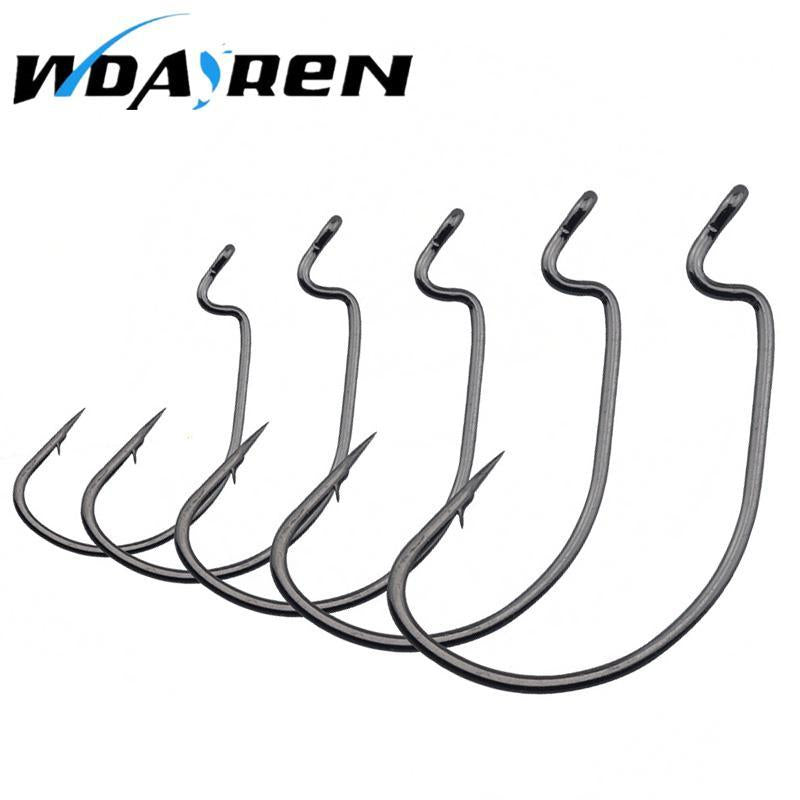 Wdairen 20Pcs/Lot 7 Sizes High Carbon Steel Fishing Hook Lead Sharp Super Big-WDAIREN KANNI Store-1-Bargain Bait Box