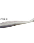 Wdairen 20Pcs/Pack Soft Fishing Lure T Tail 6Cm 1.5G Plastic Wobblers Worm-WDAIREN KANNI Store-B-Bargain Bait Box