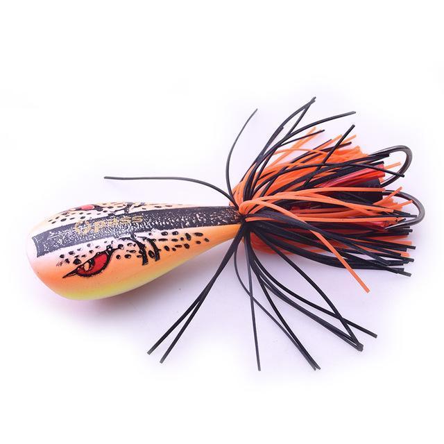 Wdairen High Quality Popper Frog Lure 90Mm/10G Snakehead Lure Topwater-WDAIREN Fishing Store-D-Bargain Bait Box