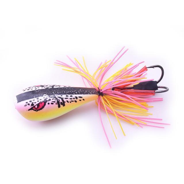 Wdairen High Quality Popper Frog Lure 90Mm/10G Snakehead Lure Topwater-WDAIREN Fishing Store-F-Bargain Bait Box