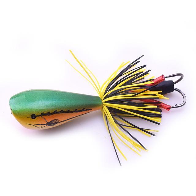 Wdairen High Quality Popper Frog Lure 90Mm/10G Snakehead Lure Topwater-WDAIREN Fishing Store-I-Bargain Bait Box
