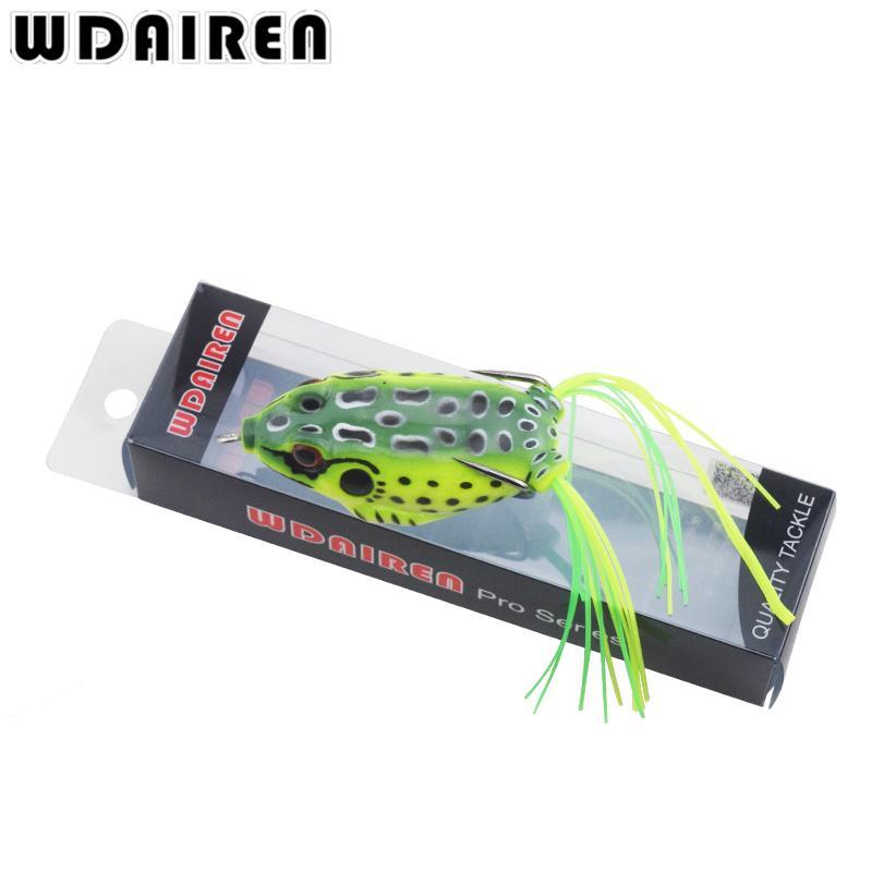 Wdairen Kopper Live Target Frog Lure 60Mm/12G Snakehead Lure Topwater Simulation-WDAIREN fishing gear Store-A-Bargain Bait Box