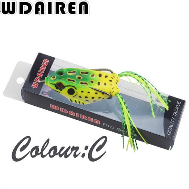 Wdairen Kopper Live Target Frog Lure 60Mm/12G Snakehead Lure Topwater Simulation-WDAIREN fishing gear Store-C-Bargain Bait Box