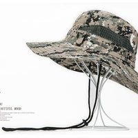 Wearzone Unisex Boonie Mesh Sun Hat Fishing Hat Bucket Hat-Hats-Bargain Bait Box-Beige-Bargain Bait Box