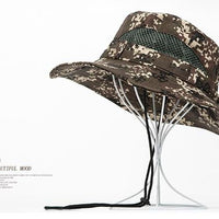 Wearzone Unisex Boonie Mesh Sun Hat Fishing Hat Bucket Hat-Hats-Bargain Bait Box-Digital coffee-Bargain Bait Box