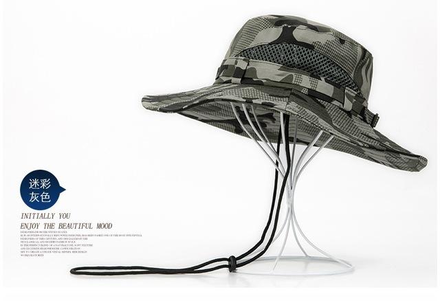 Wearzone Unisex Boonie Mesh Sun Hat Fishing Hat Bucket Hat – Bargain Bait  Box