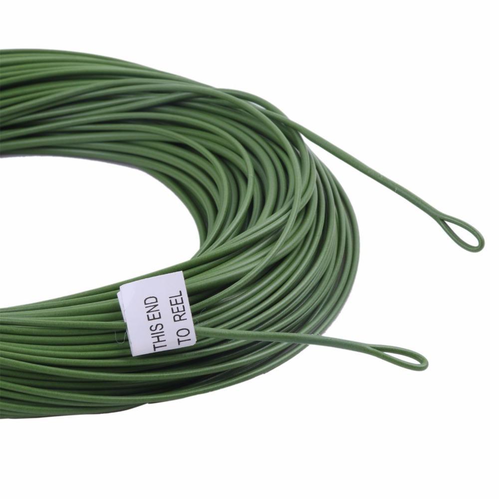 Wf 10/12F Fly Line &amp; Welded Loop Grass Green Weight Forward Floating Fly Fishing-MAXIMUMCATCH Fishing Solution Store-10WT-Bargain Bait Box