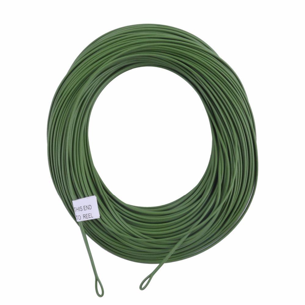 Wf 10/12F Fly Line & Welded Loop Grass Green Weight Forward Floating Fly Fishing-MAXIMUMCATCH Fishing Solution Store-10WT-Bargain Bait Box